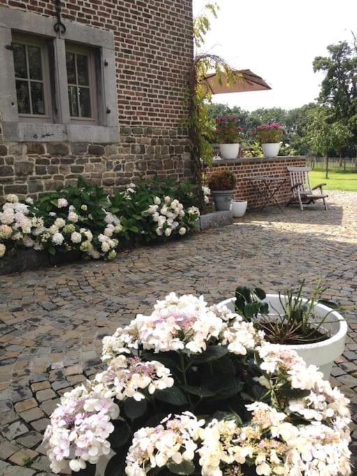 Country House Clos Des Hortensias Blegny Bagian luar foto